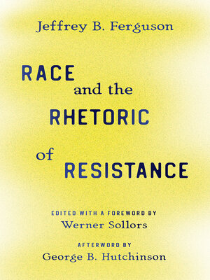 cover image of Race and the Rhetoric of Resistance